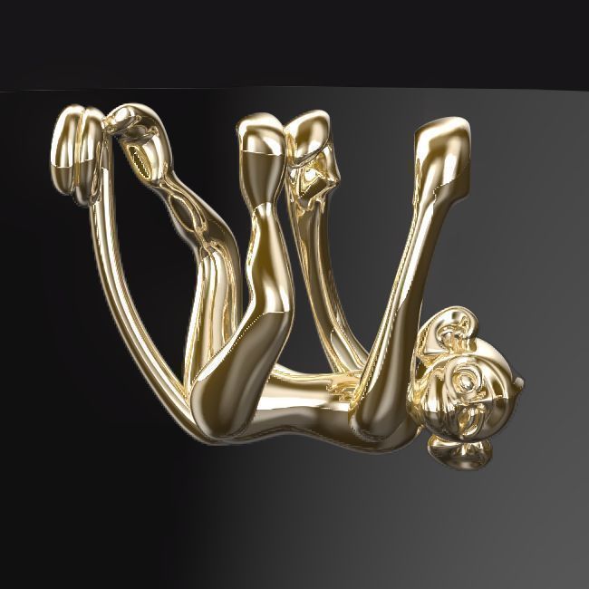 3D-Monkeys 321 3D print model_1
