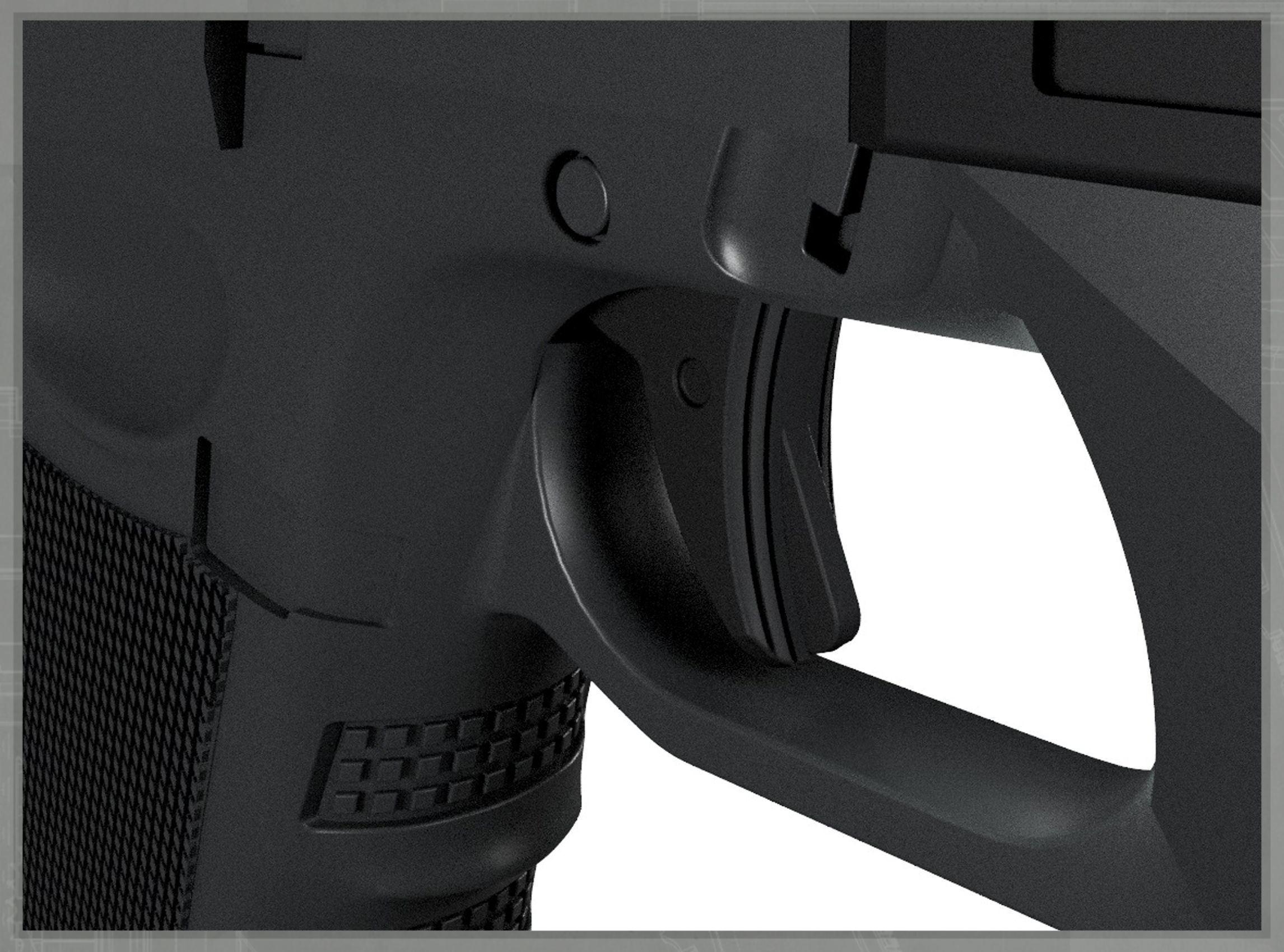 Dredd 2012 Lawgiver 3D print model_9