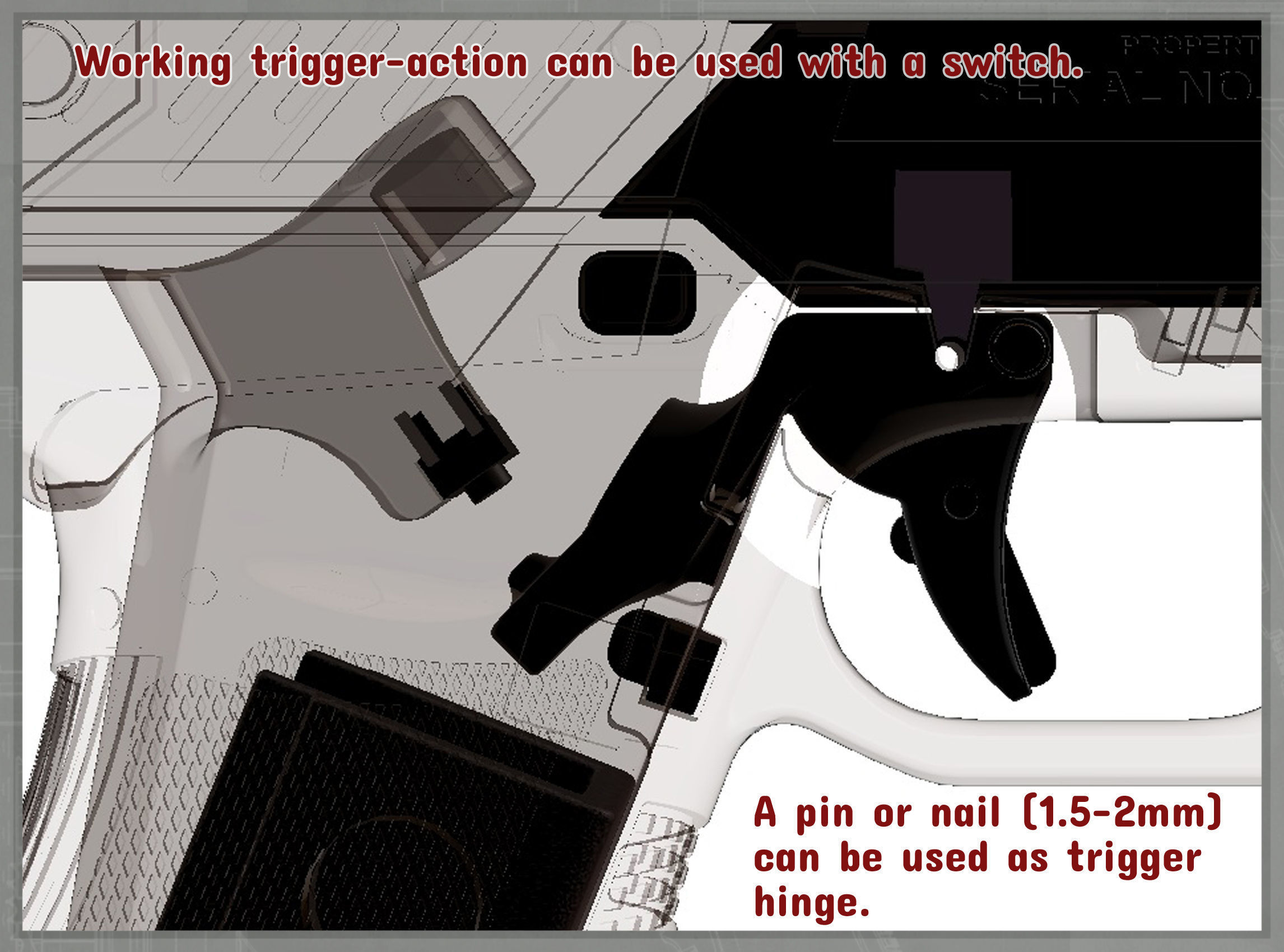 Dredd 2012 Lawgiver 3D print model_11