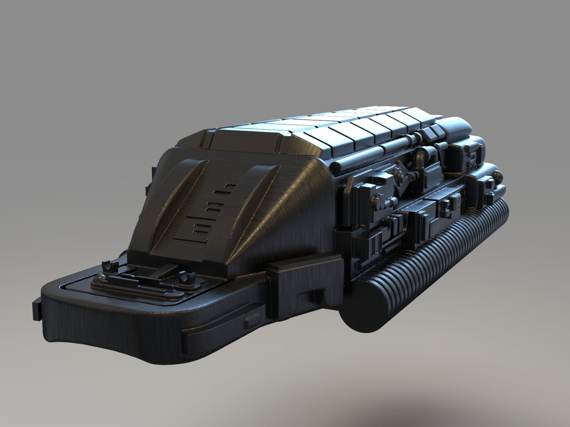 Predator Gaunlet Top Part 1987 3D print model_14