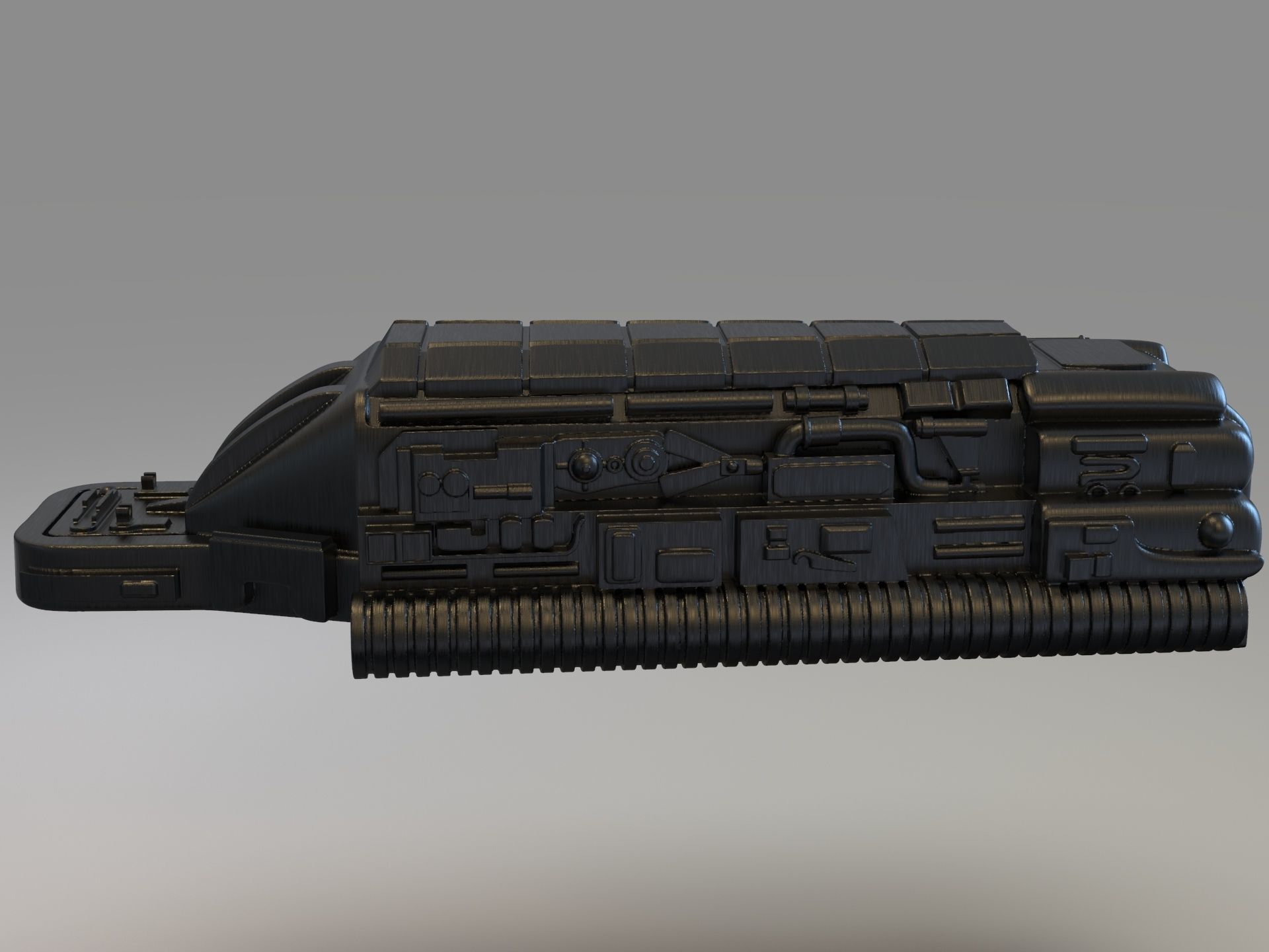 Predator Gaunlet Top Part 1987 3D print model_2