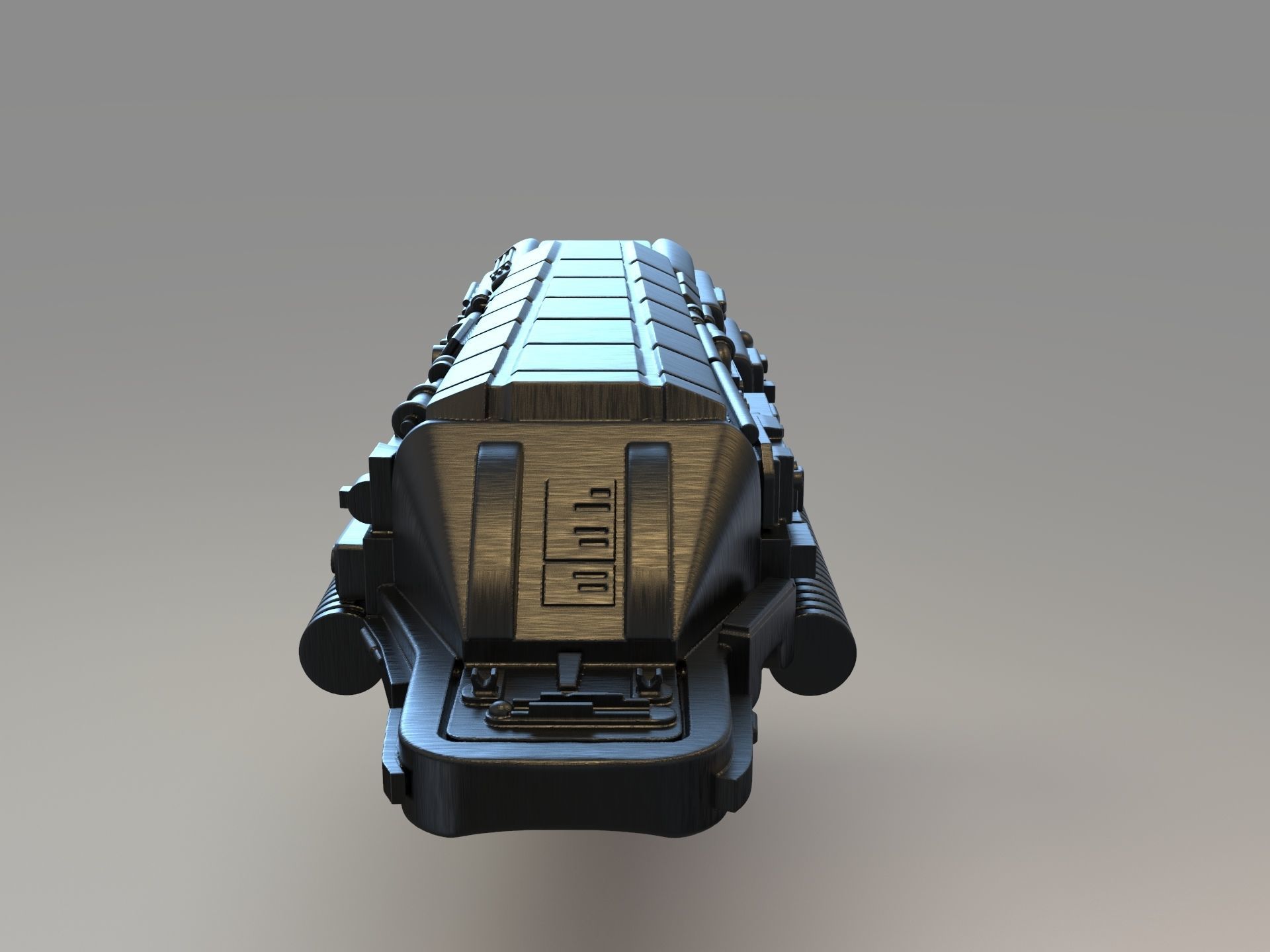 Predator Gaunlet Top Part 1987 3D print model_9