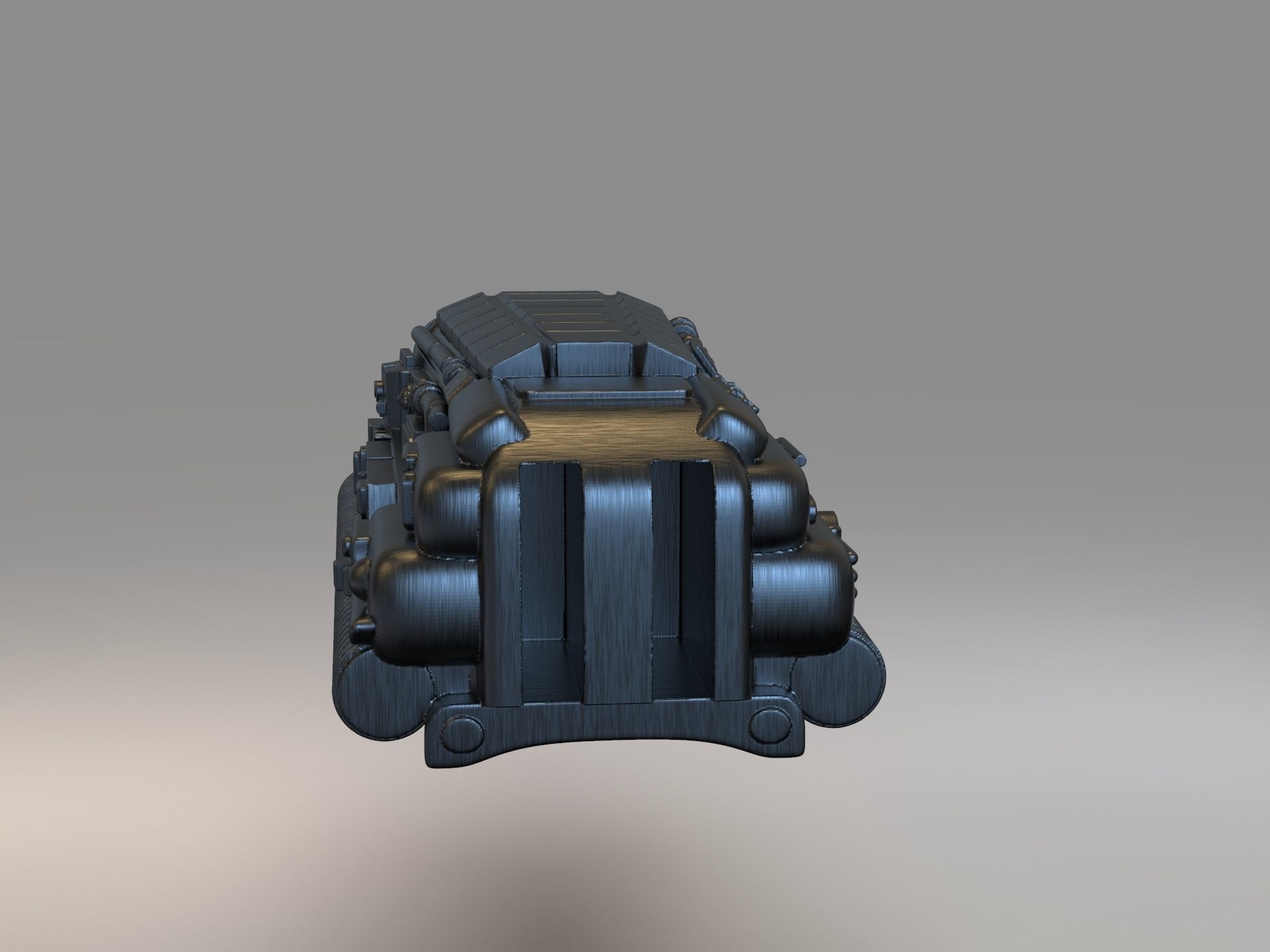 Predator Gaunlet Top Part 1987 3D print model_4