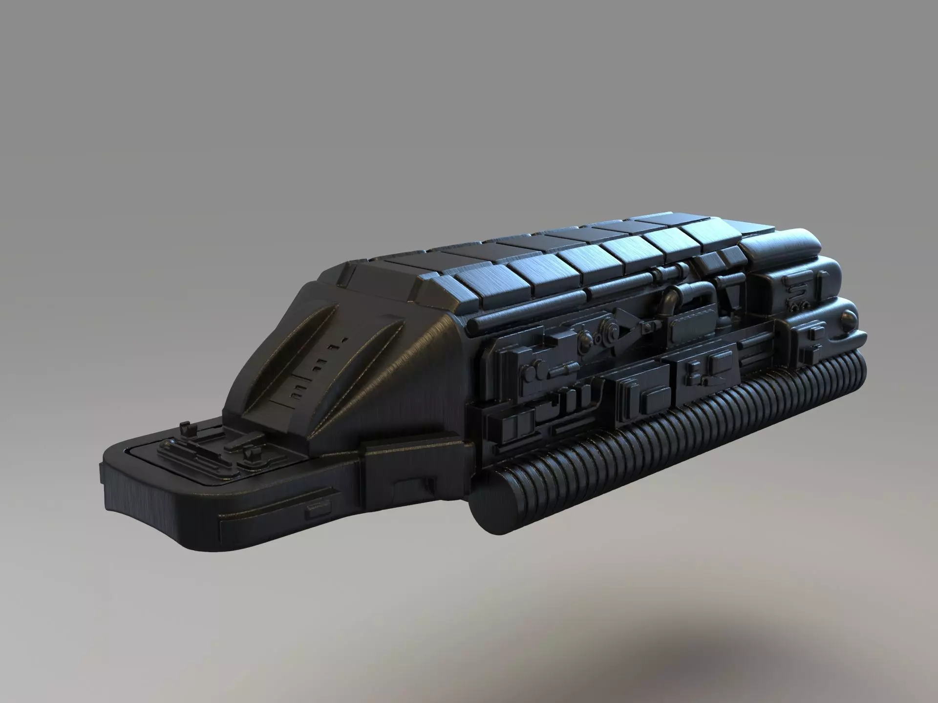 Predator Gaunlet Top Part 1987 3D print model_0