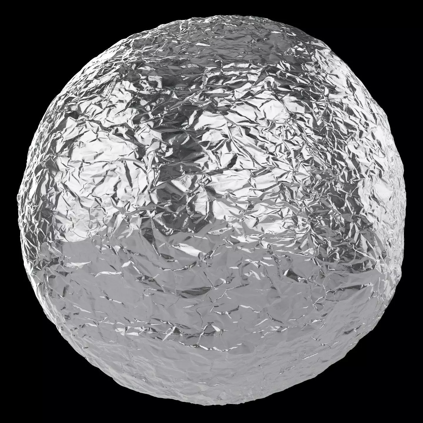 4k seamless realistic scanned foil materials 3D model_0