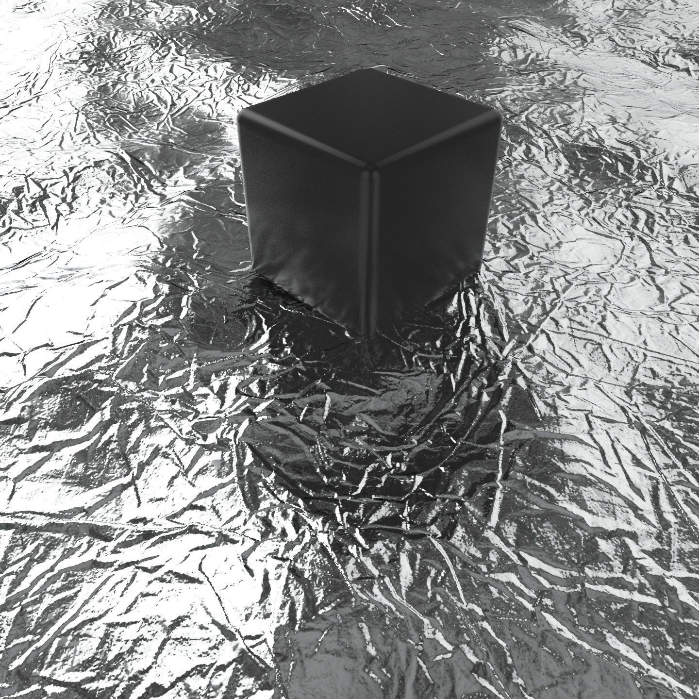 4k seamless realistic scanned foil materials 3D model_7