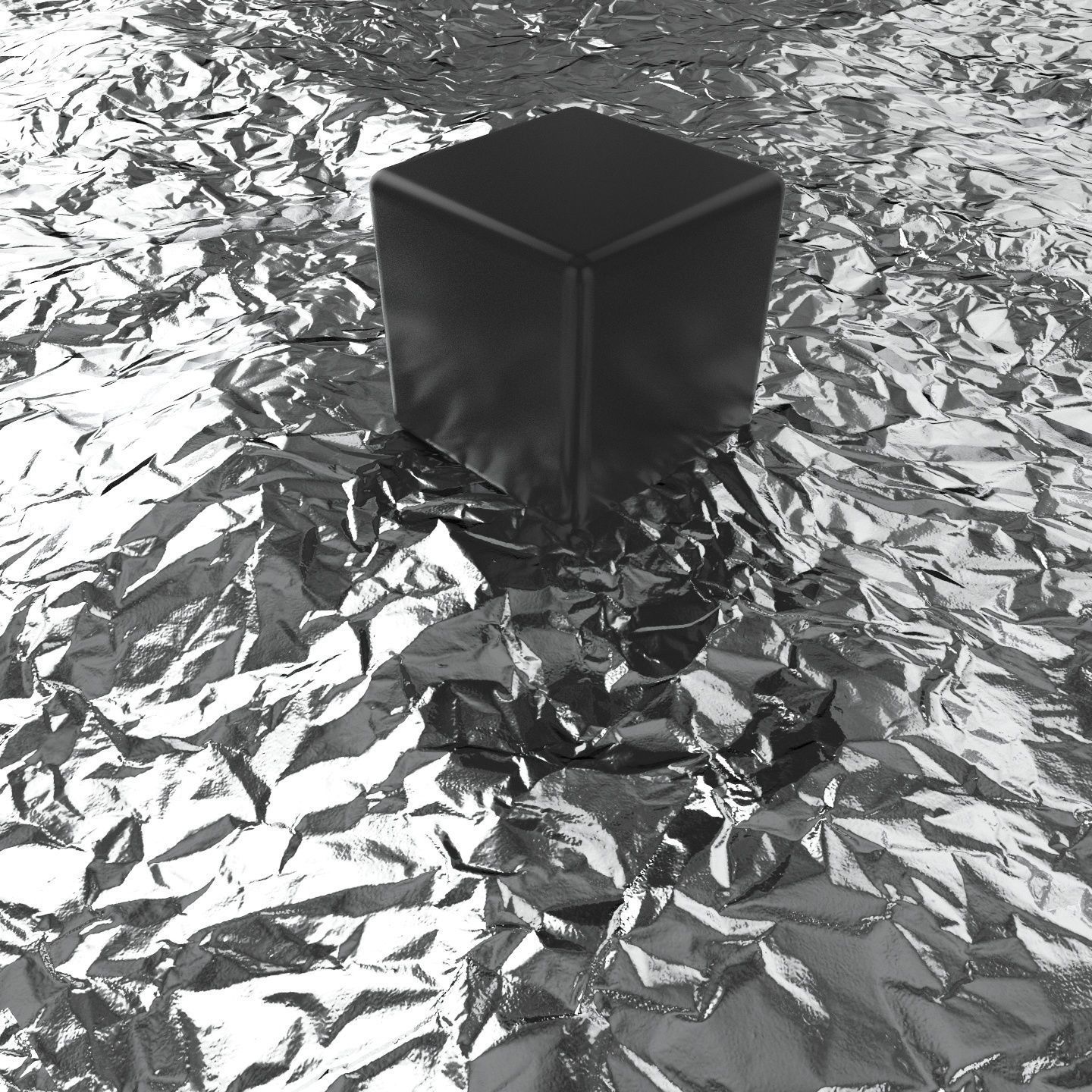 4k seamless realistic scanned foil materials 3D model_5