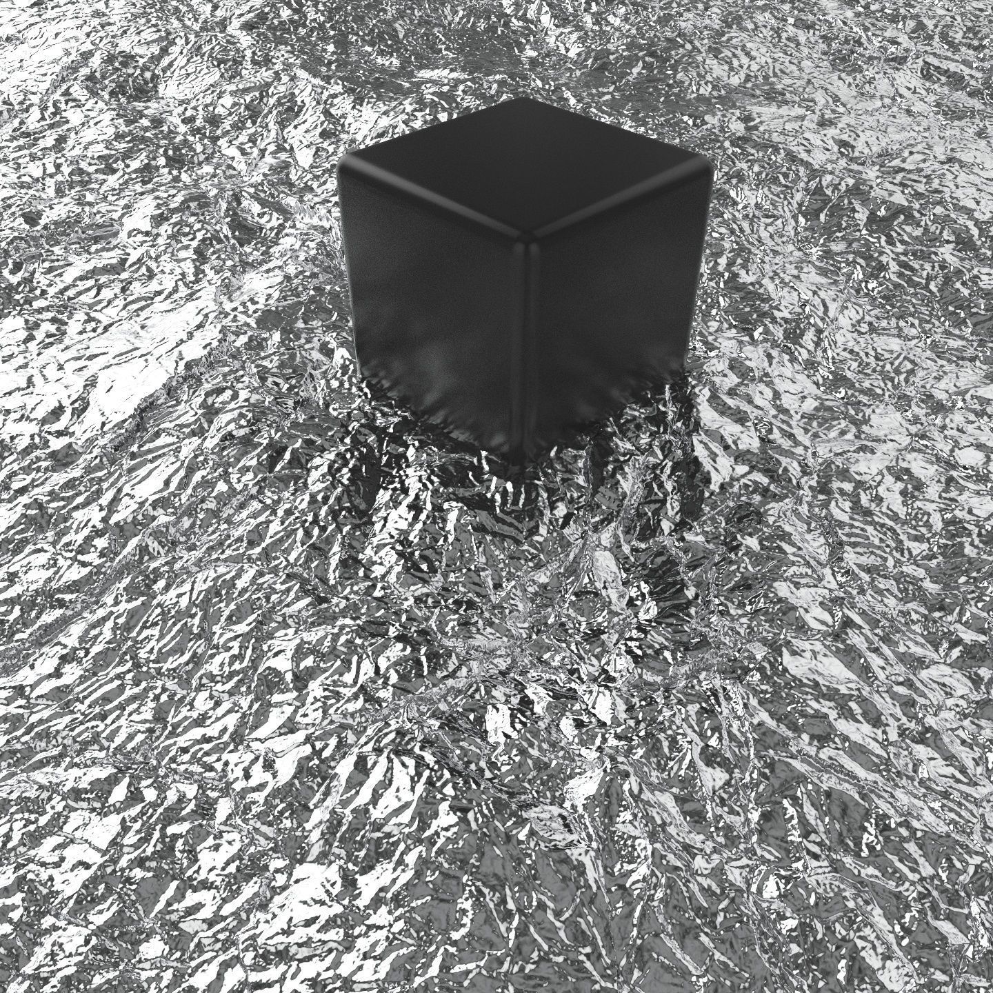 4k seamless realistic scanned foil materials 3D model_8