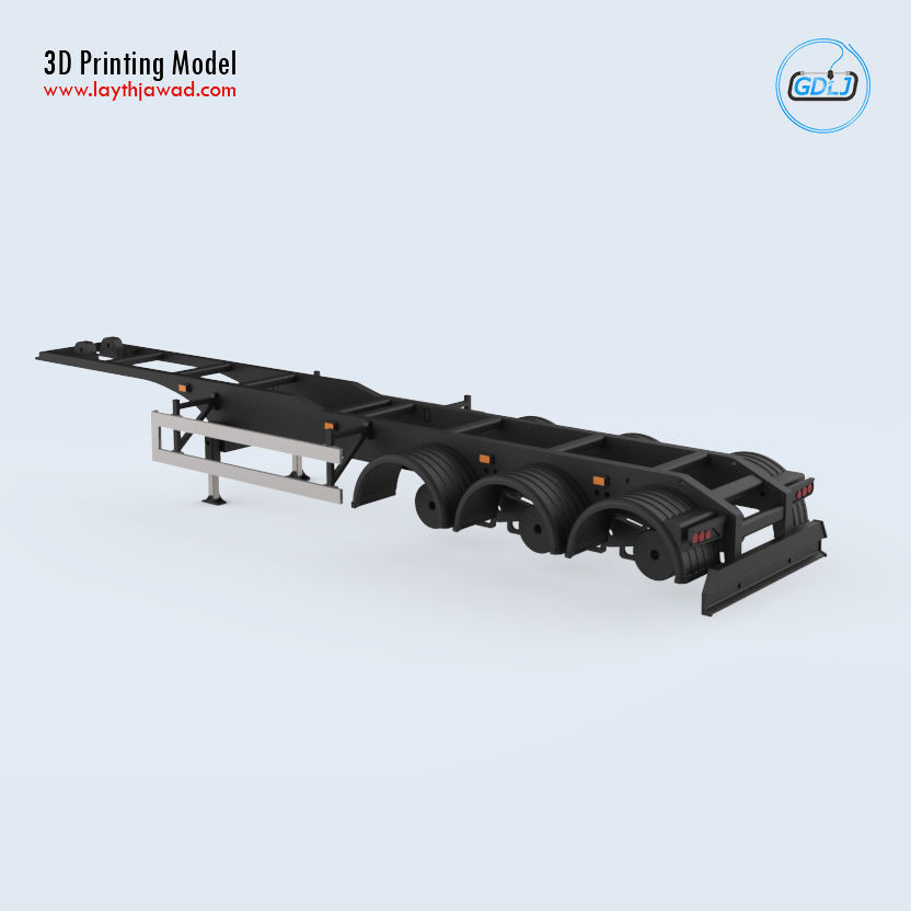 Dumper Trailer 3D print model_6