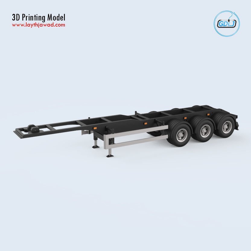Dumper Trailer 3D print model_12