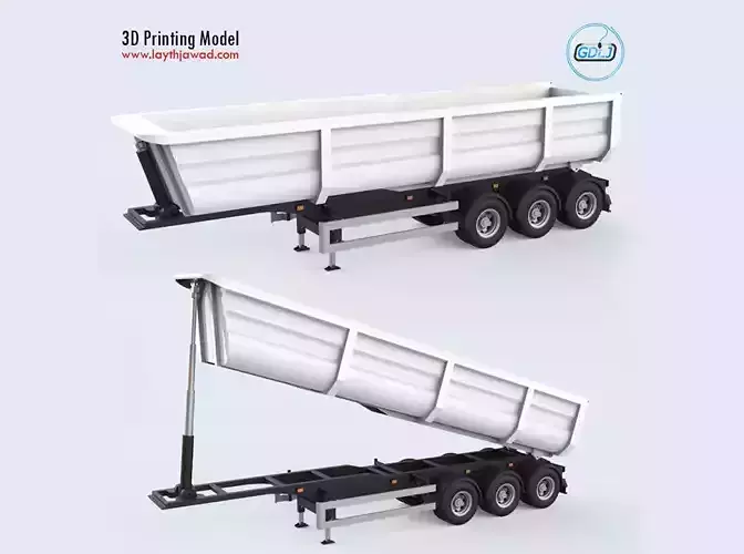 Dumper Trailer 3D print model