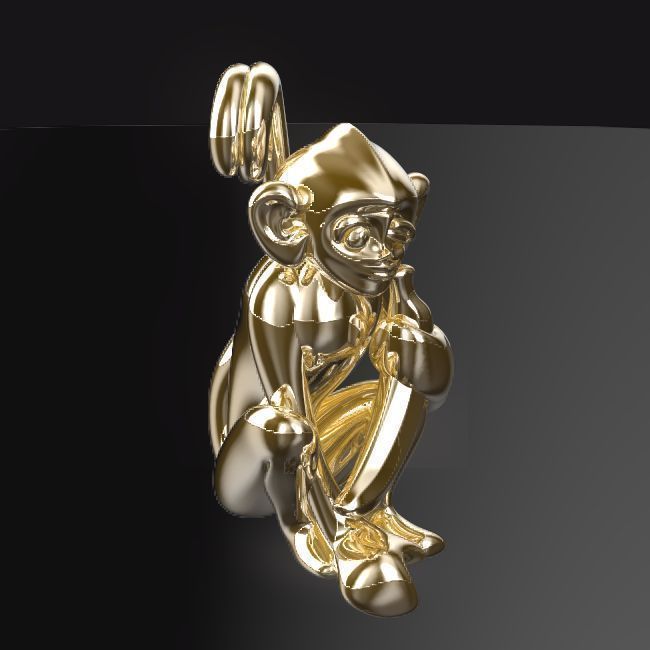 3D-Monkeys 330 3D print model_1