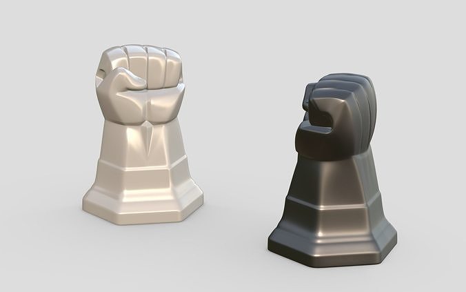 Chess - Strong Figure - Pawn 3D print model