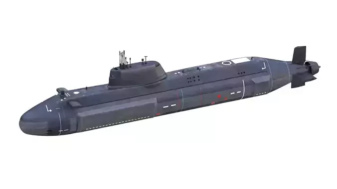 HMS Artful SSNs Submarine 3D model