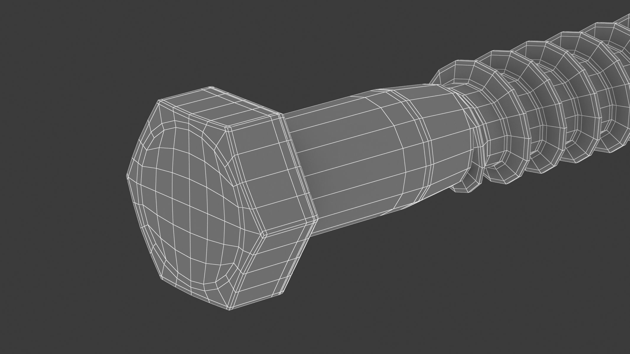 Lag Bolt 3D model_9