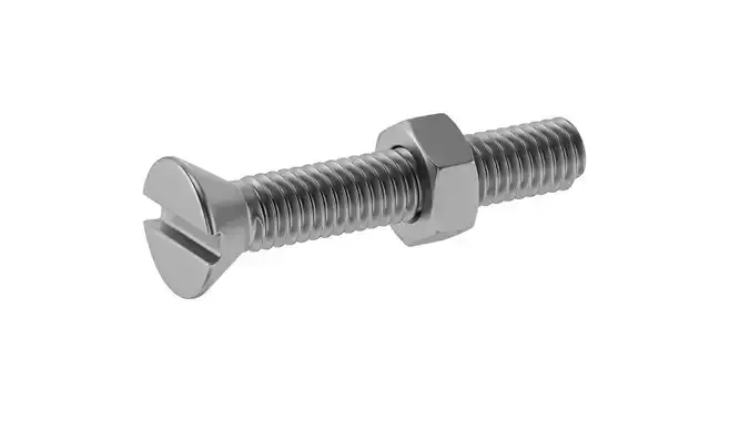  Machine Screw 3D model