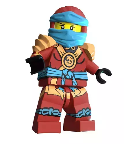 Nia Ninjago Model 3D model