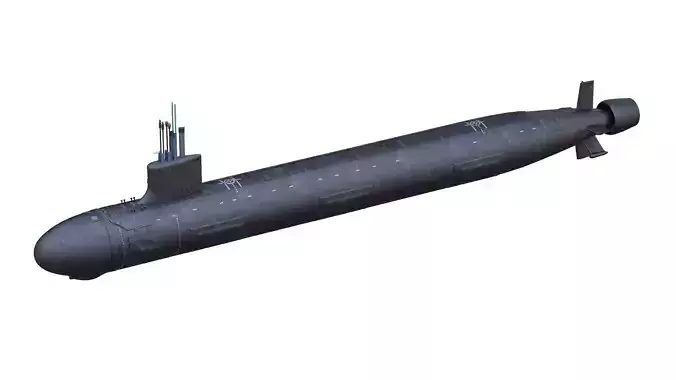 US Submarine Virginia SSN-774 3D model