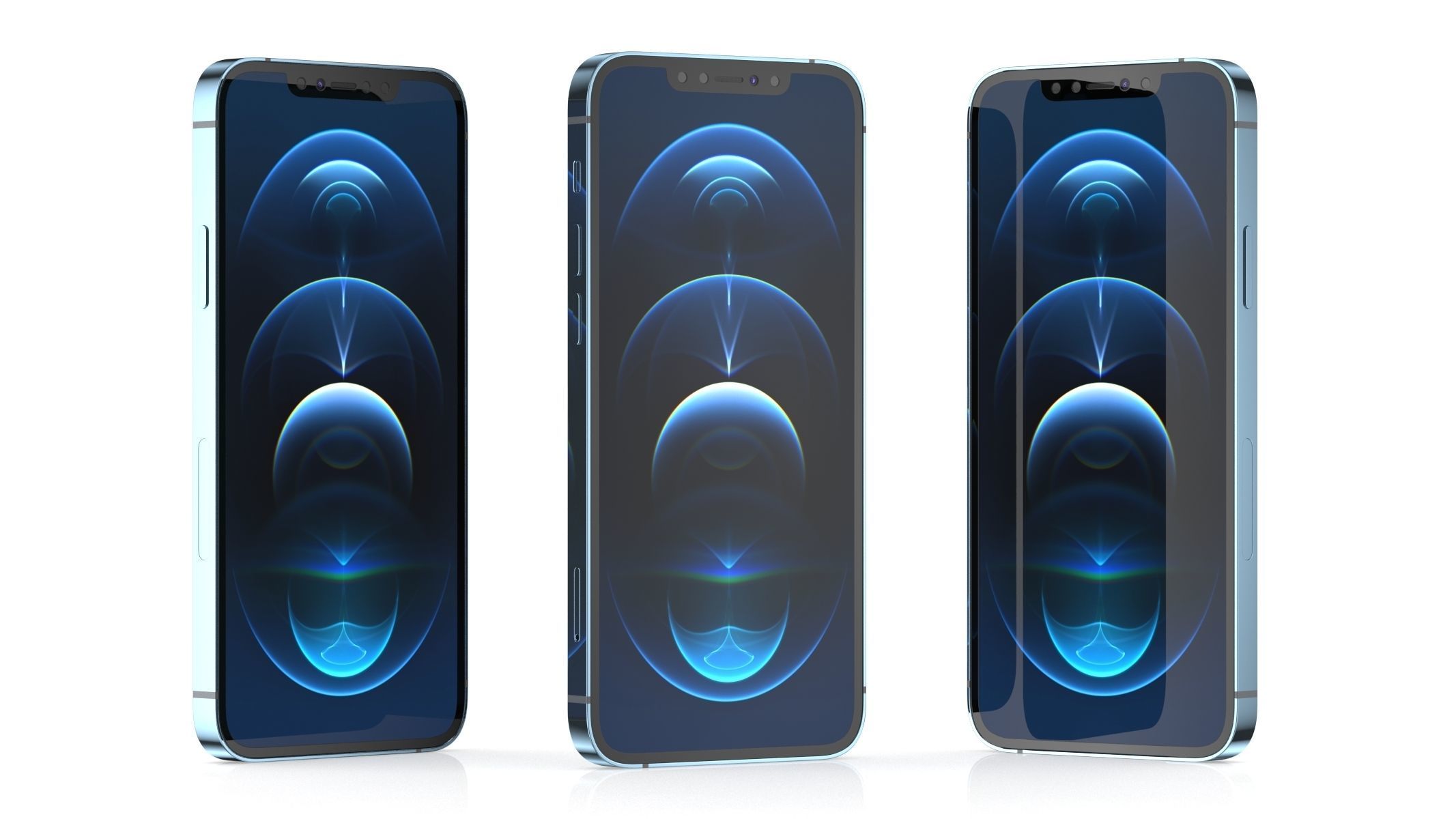 Apple iPhone 12 Pro All Colors 3D model_40