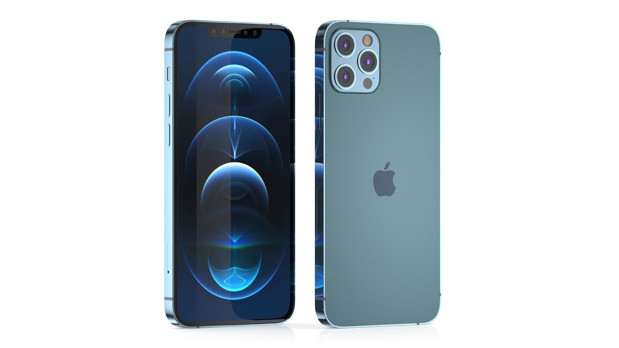 Apple iPhone 12 Pro All Colors 3D model_3