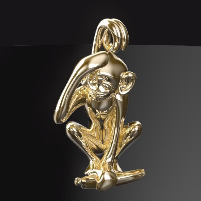 3D-Monkeys 339 3D print model_1