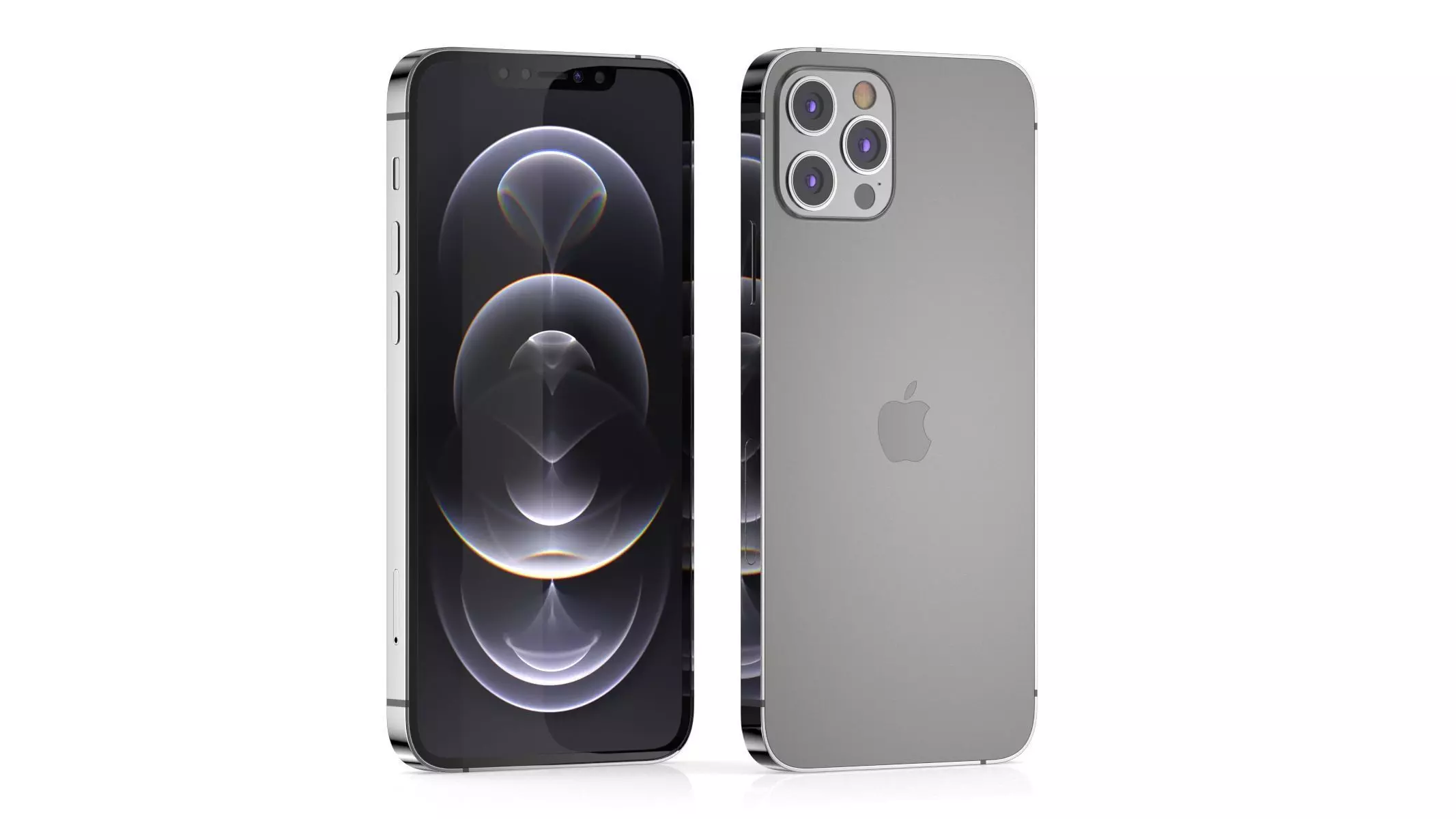 Apple iPhone 12 Pro Graphite 3D model