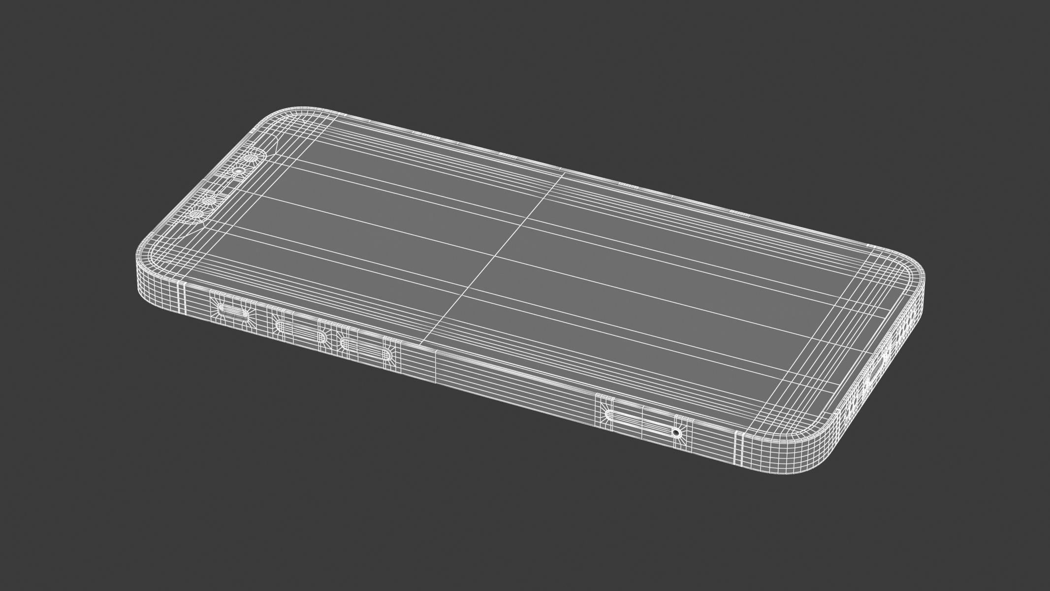 Apple iPhone 12 Pro Pacific Blue 3D model_7