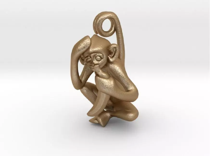 3D-Monkeys 341 3D print model_0