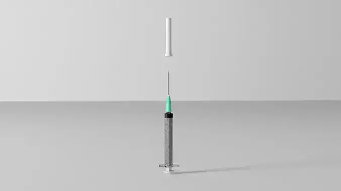 Medical syringe for medical Injection and vaccination
