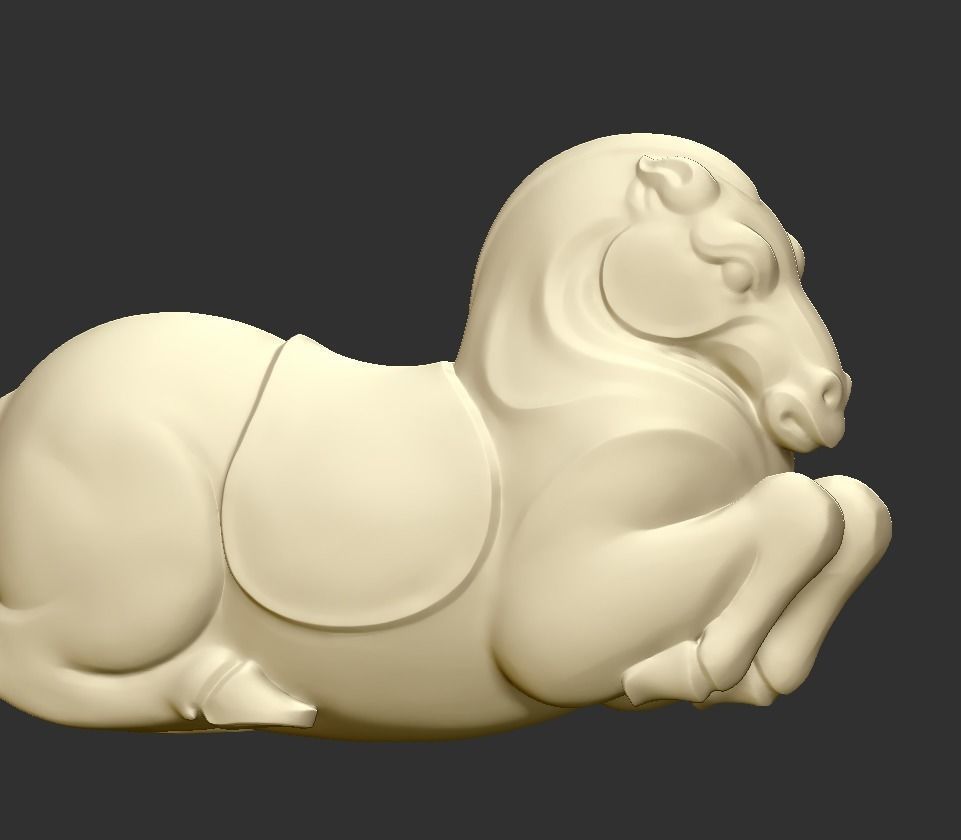 cute horse 3D print model_2