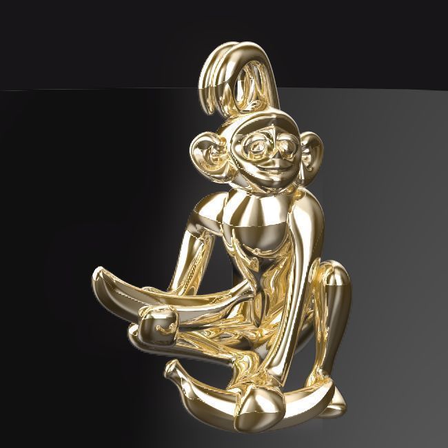3D-Monkeys 342 3D print model_1