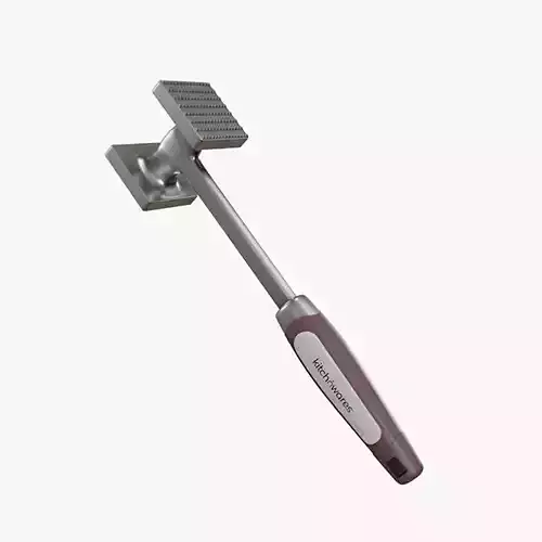 Meat Hammer Kitchnwares with brown rubber handle