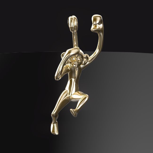 3D-Monkeys 345 3D print model_1