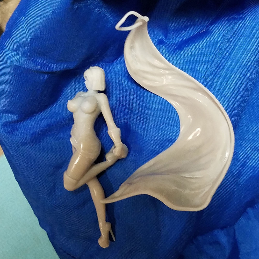 Power Girl Version 1 Fan Art 3D Print Figurine 3D print model_4