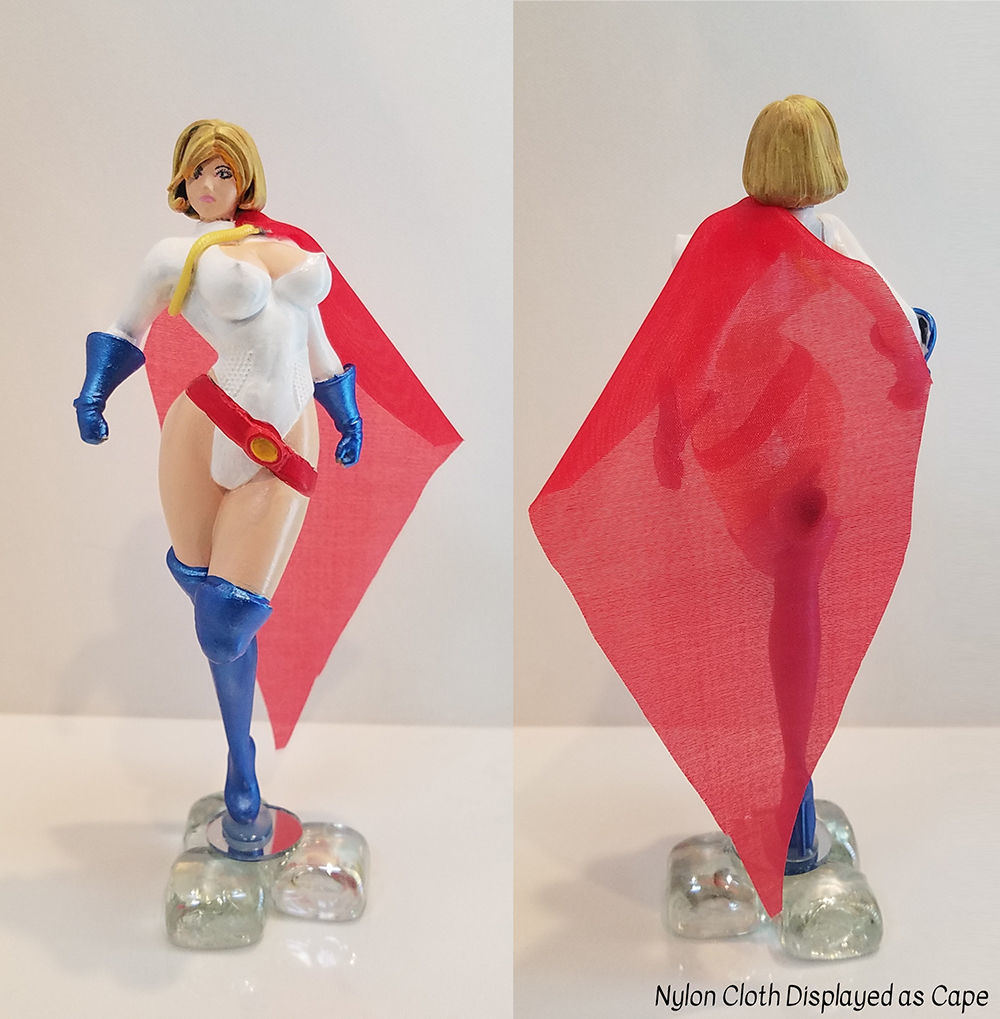 Power Girl Version 1 Fan Art 3D Print Figurine 3D print model_7