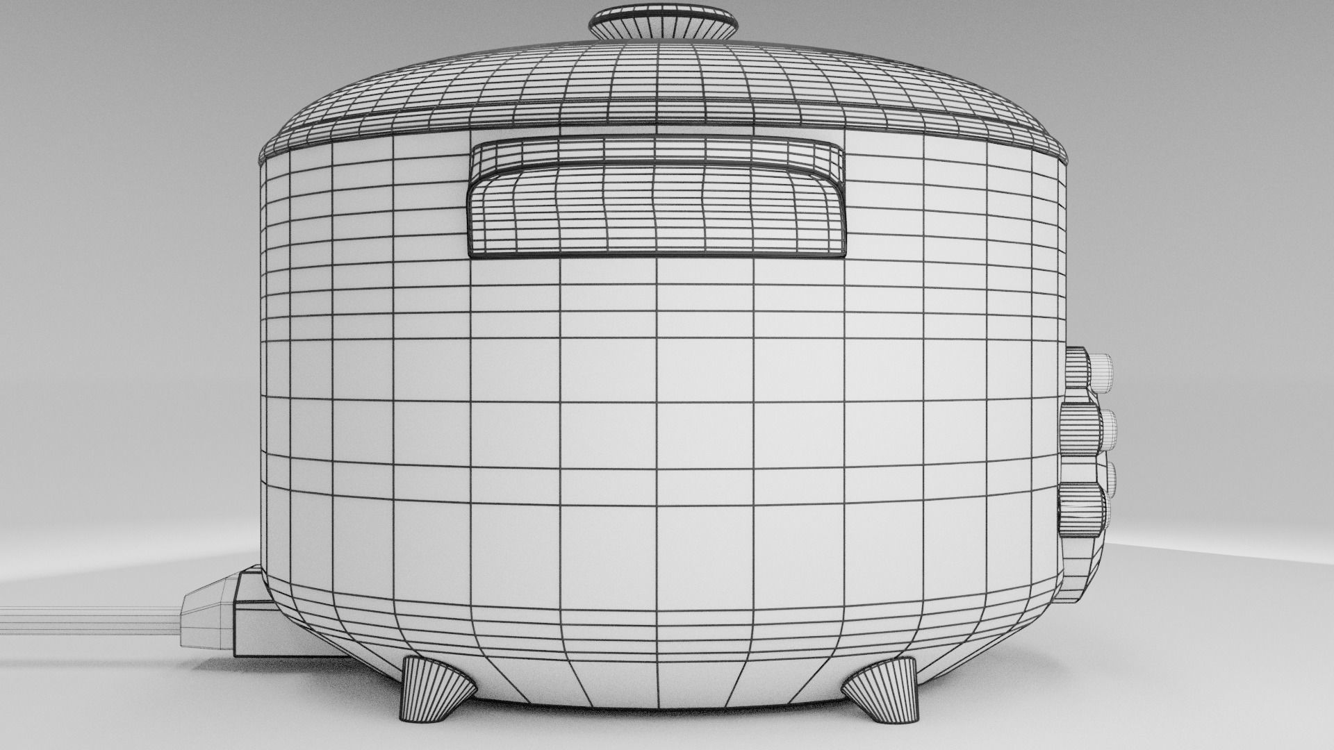 Electronic Hot Pot Model1 3D model_8