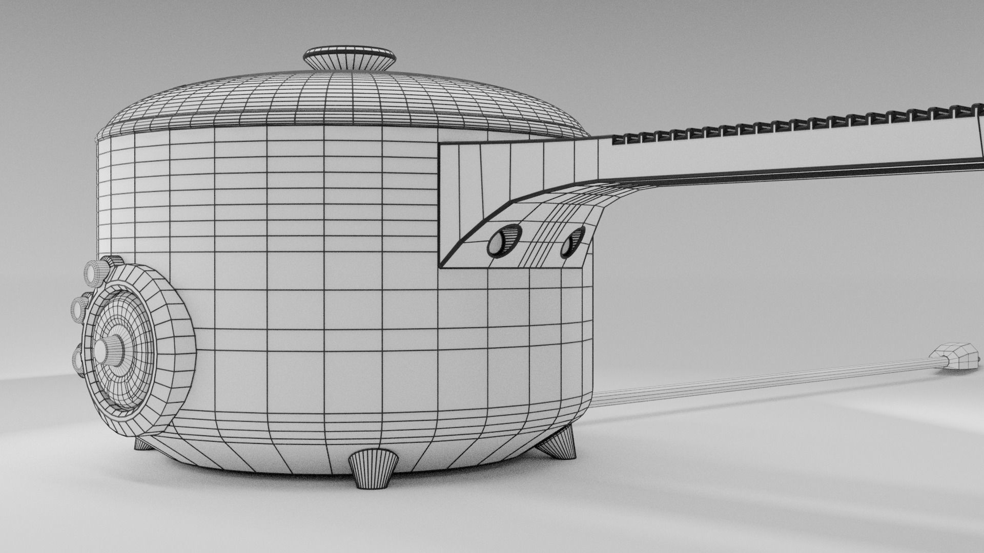 Electronic Hot Pot Model1 3D model_20
