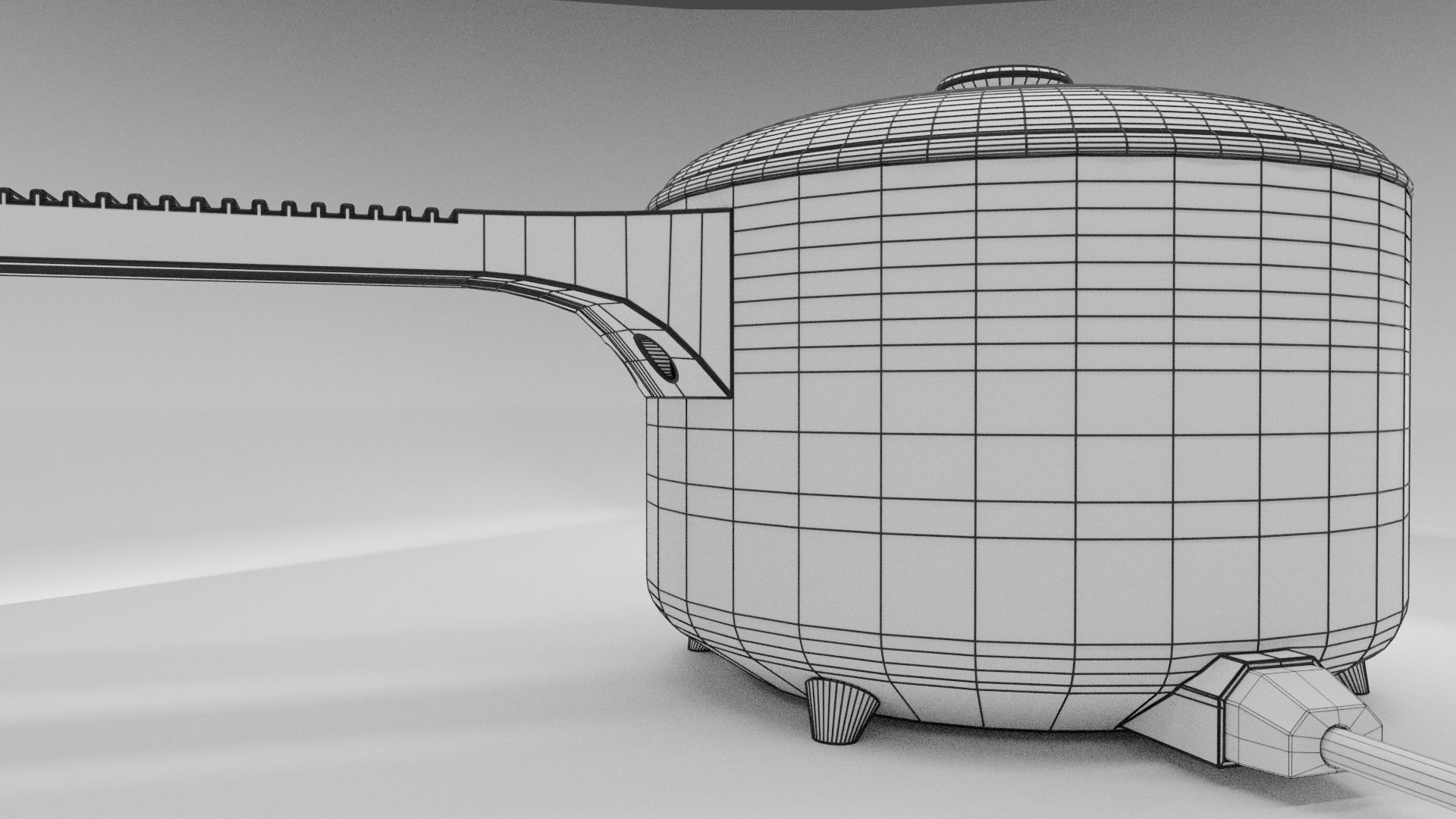 Electronic Hot Pot Model1 3D model_14