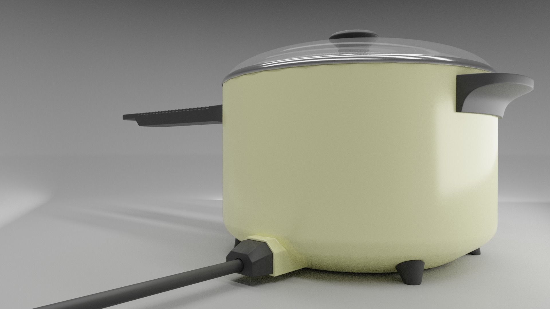 Electronic Hot Pot Model1 3D model_9