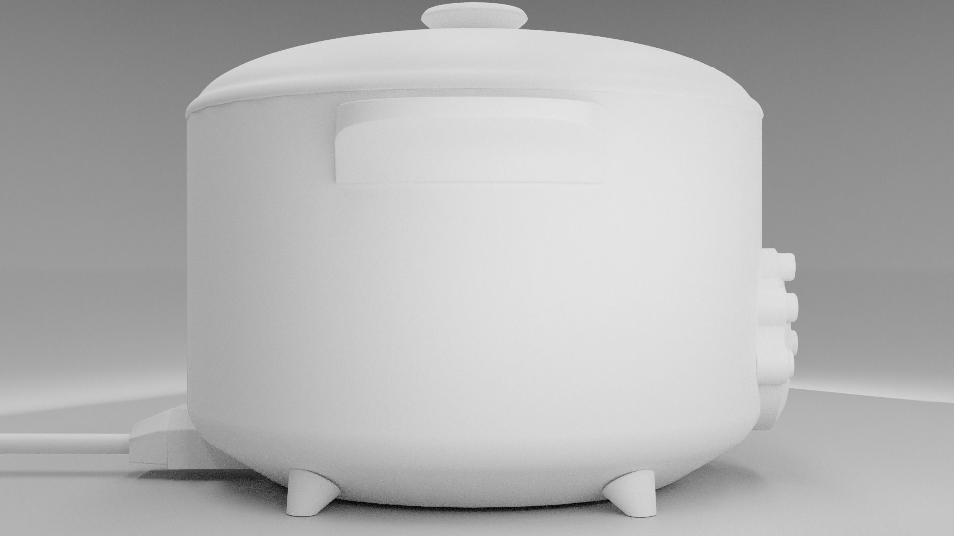 Electronic Hot Pot Model1 3D model_7