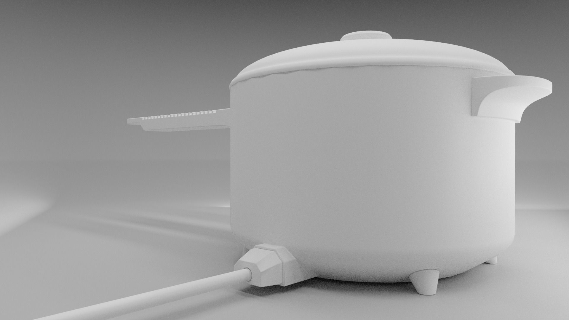 Electronic Hot Pot Model1 3D model_10