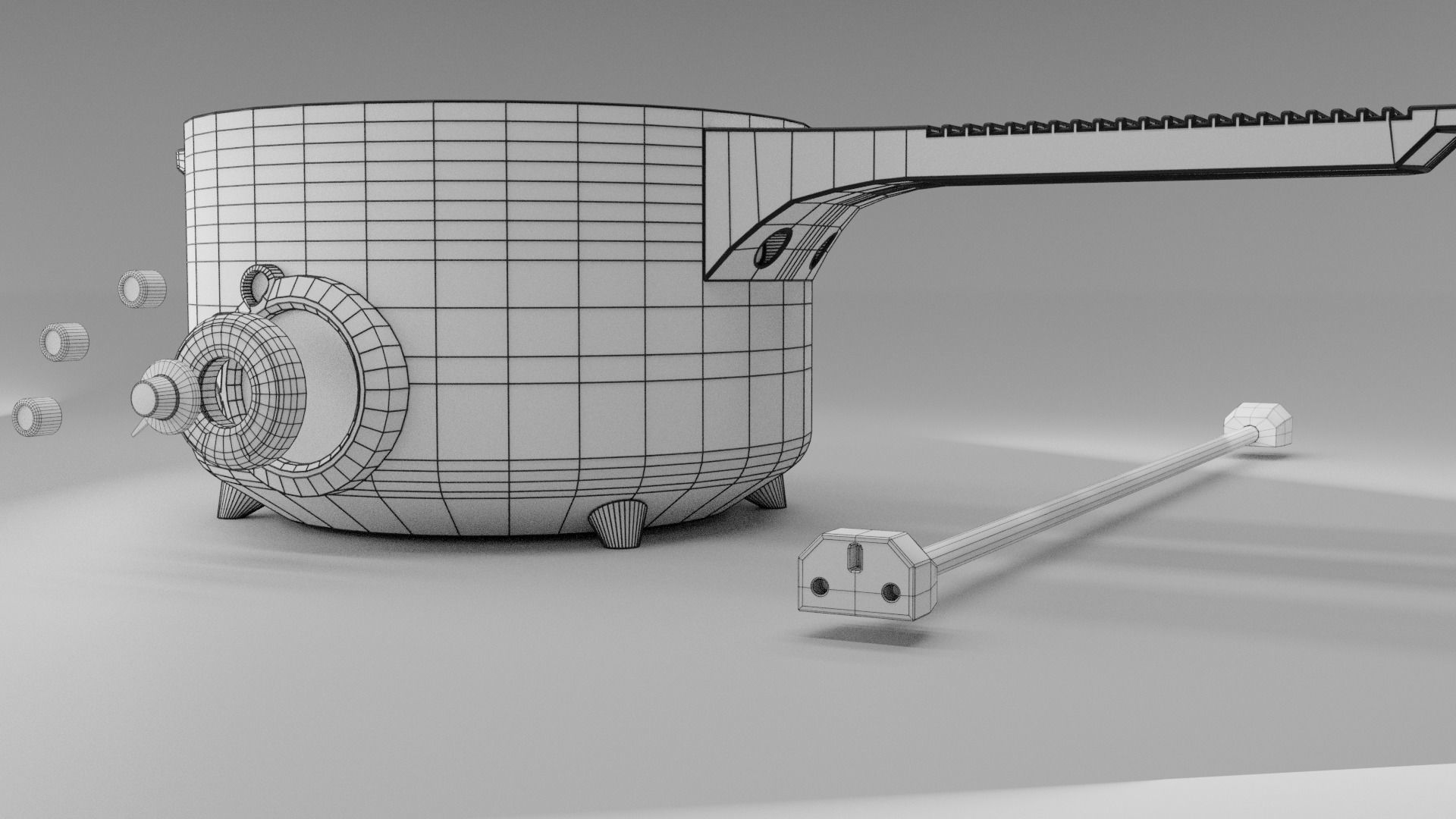 Electronic Hot Pot Model1 3D model_25