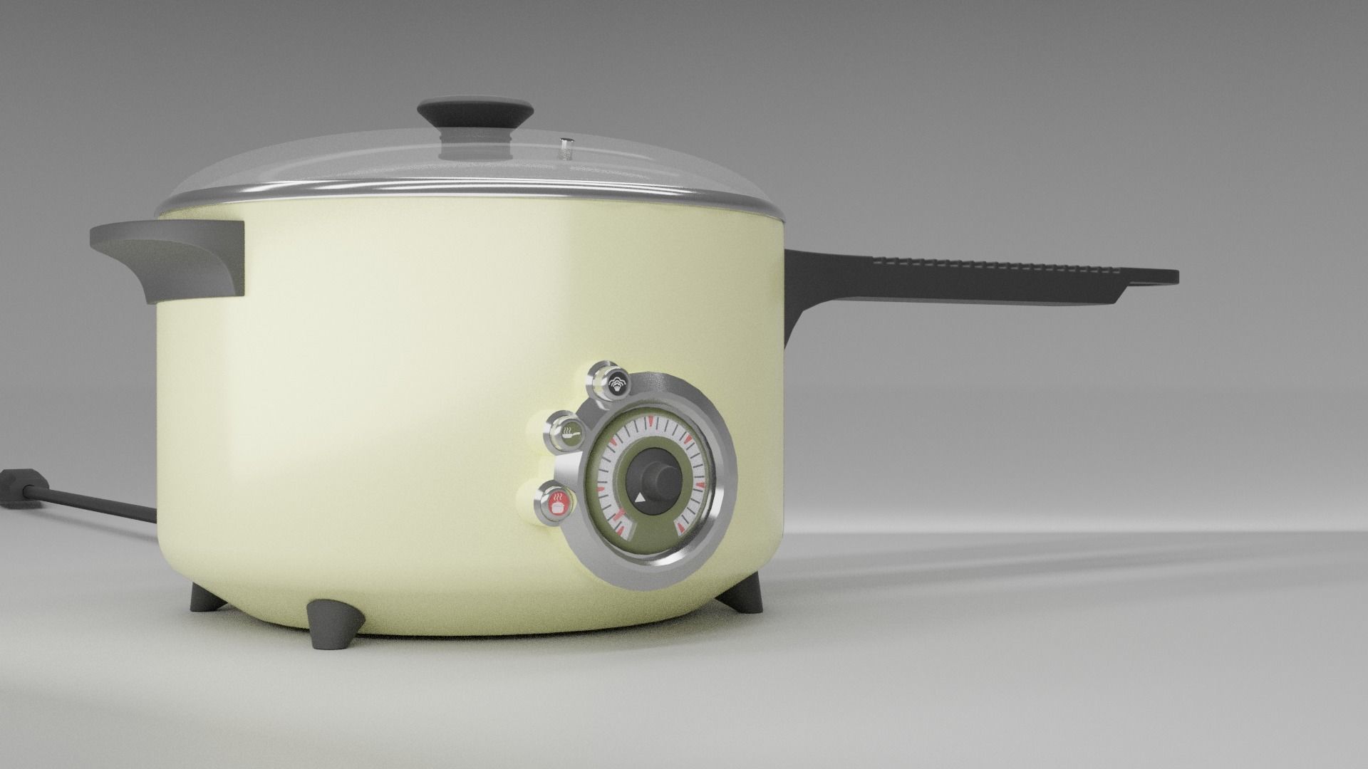 Electronic Hot Pot Model1 3D model_3