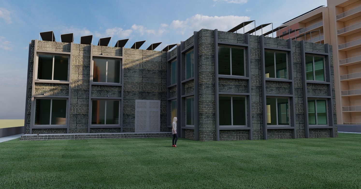 Housing Project Architectural Design 3D model_2