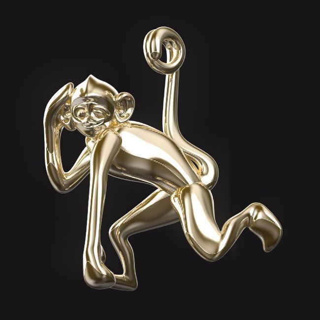 3D-Monkeys 351 3D print model_1