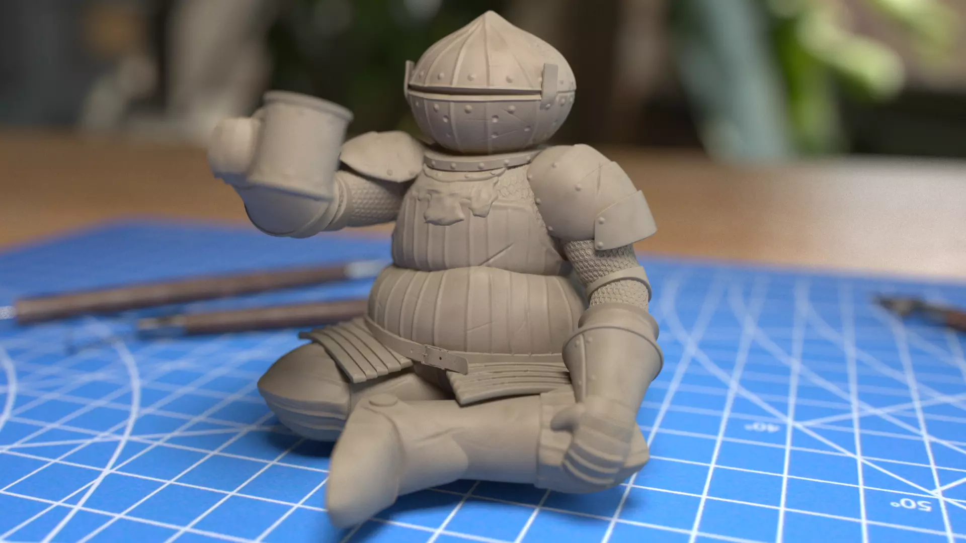 Dark Souls - Siegward of Catarina 3D print model_0