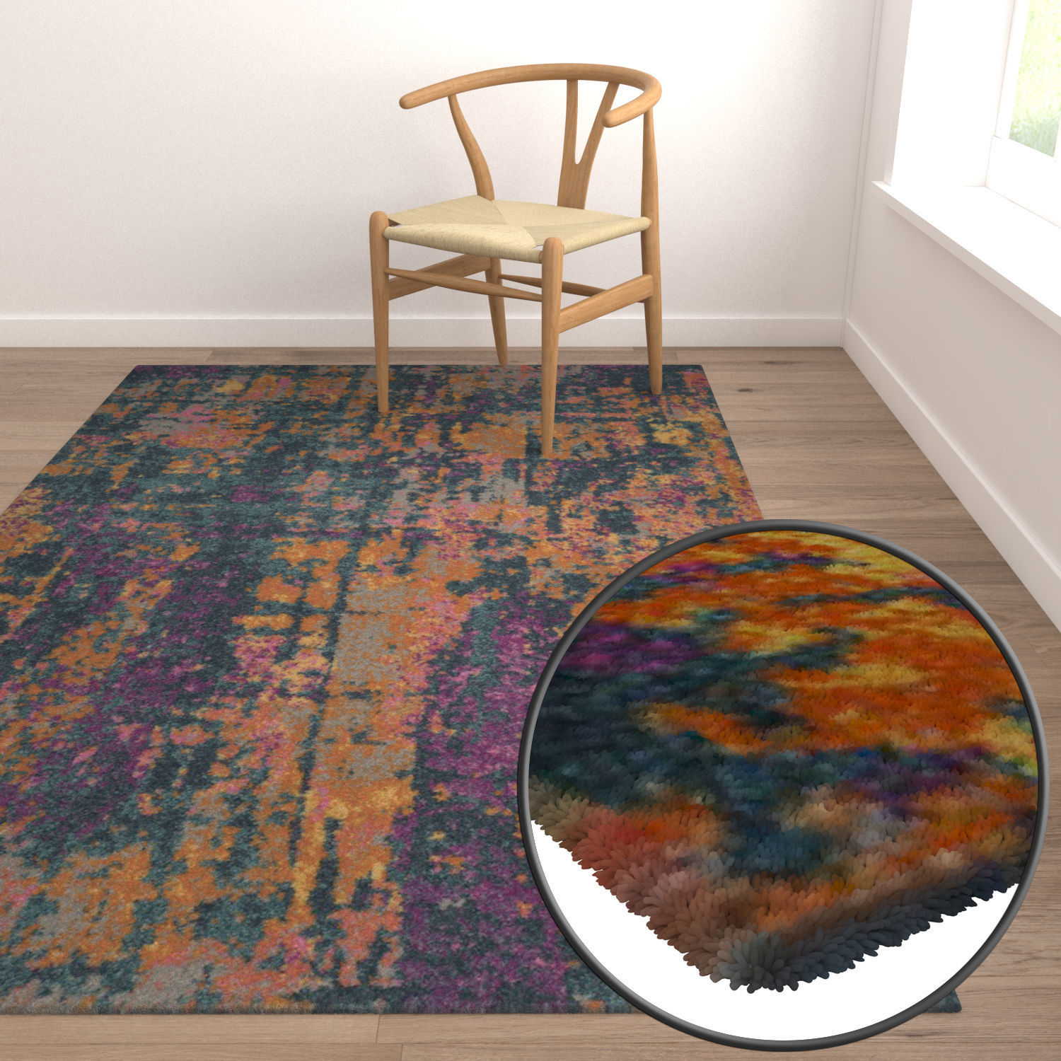 Rug Set 2091 3D model_5