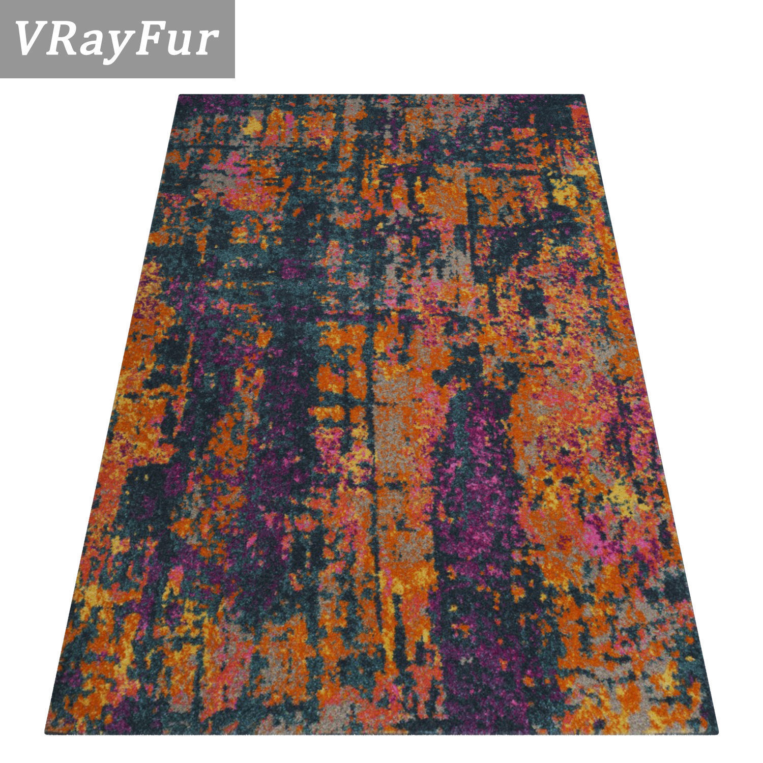 Rug Set 2091 3D model_2