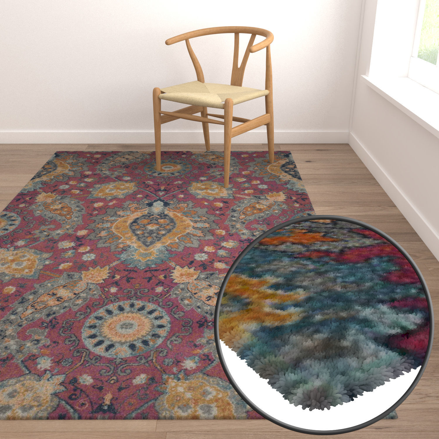 Rug Set 2092 3D model_5