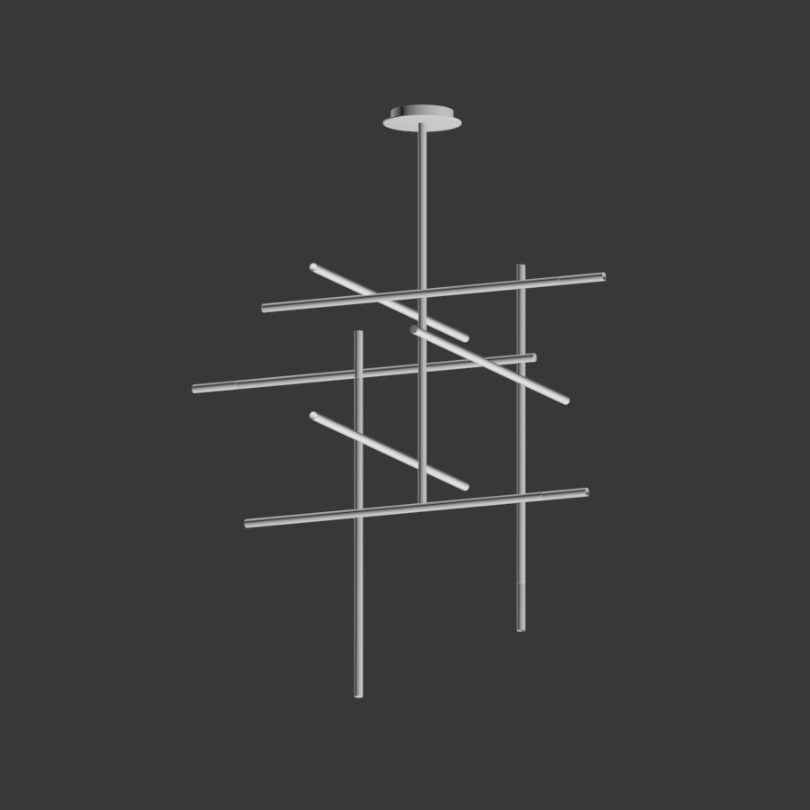 Kitami Suspension Medium Pendant 3D model_2
